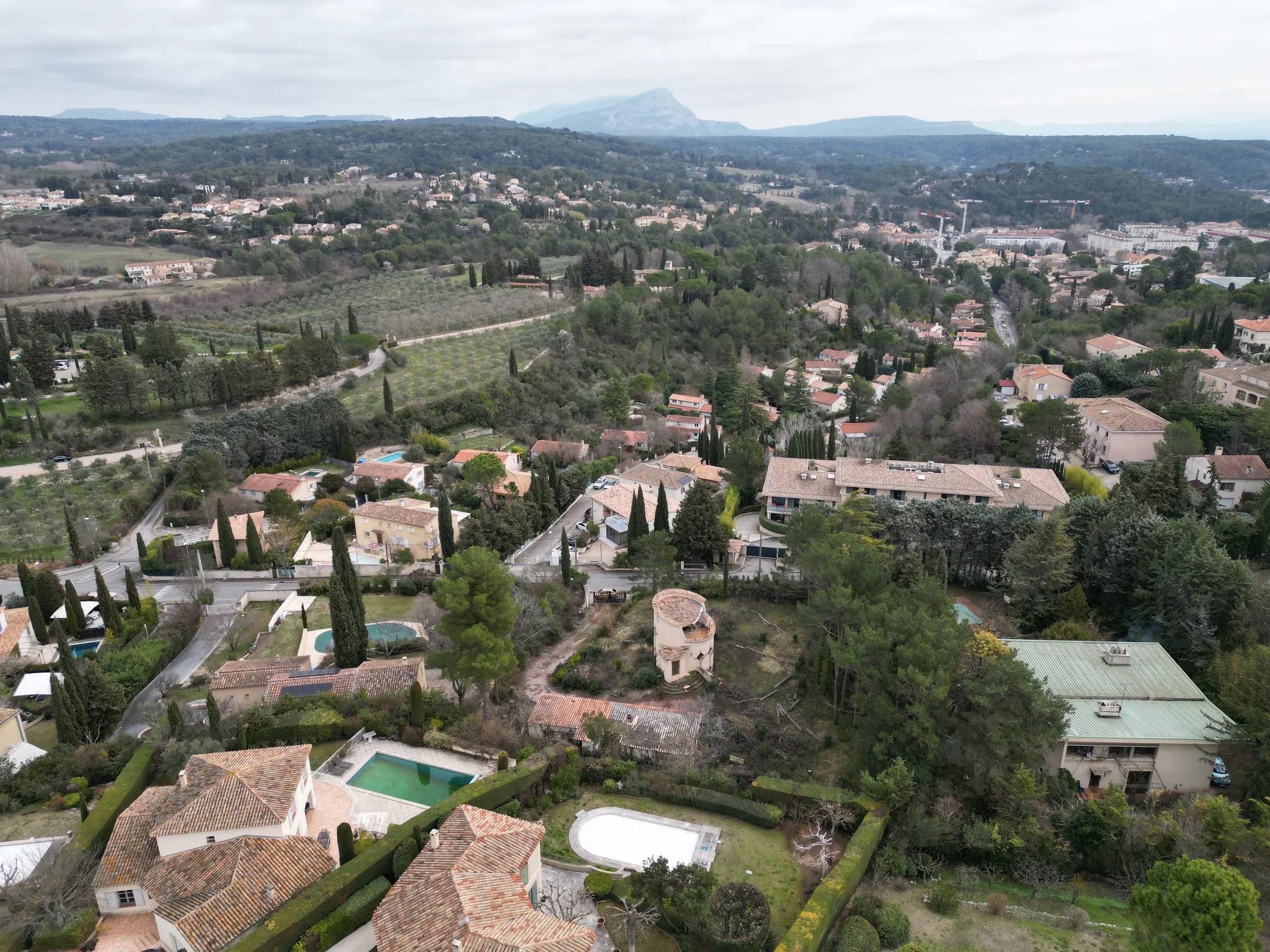 Vue drone Ouest